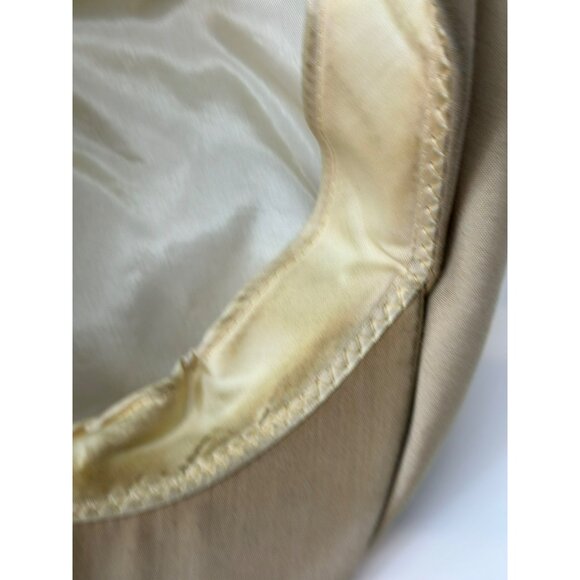 VTG Dickies Set of 2 Cabbie Hat Black Beige Newsboy Flat Cap Men's - Picture 6 of 9